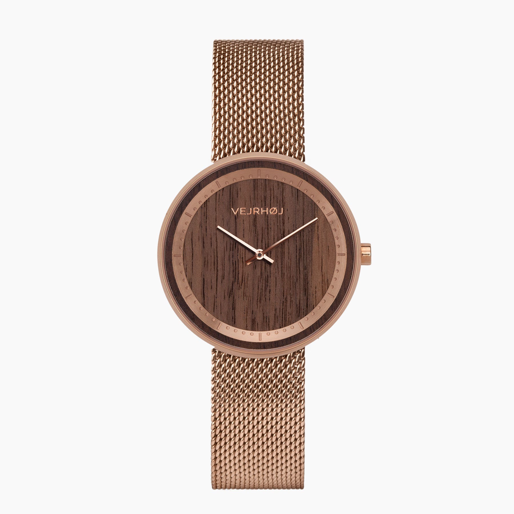 Petite the rose - VEJRHØJ wood watch