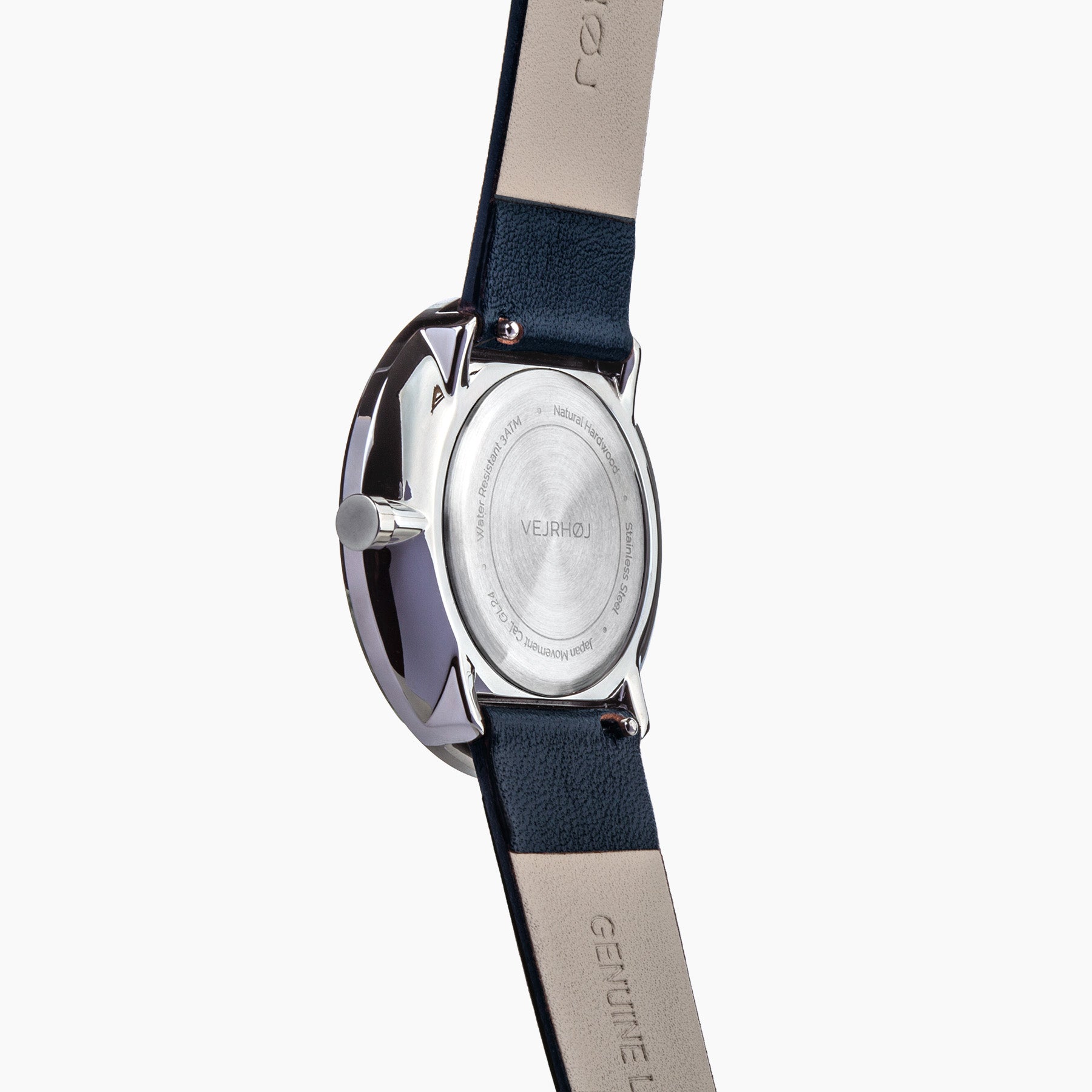 the maple blue case back vejrhøj watch

